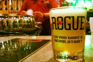Rogue Beer Sample